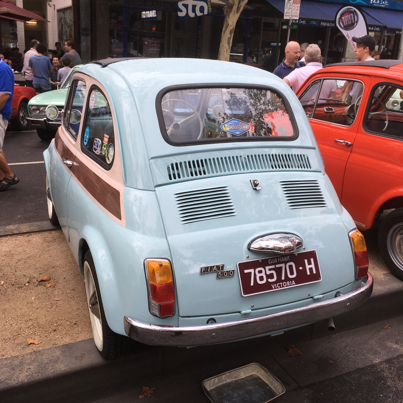 Illustration for article titled Italian car show - Lygon St (updated) now with photo dump